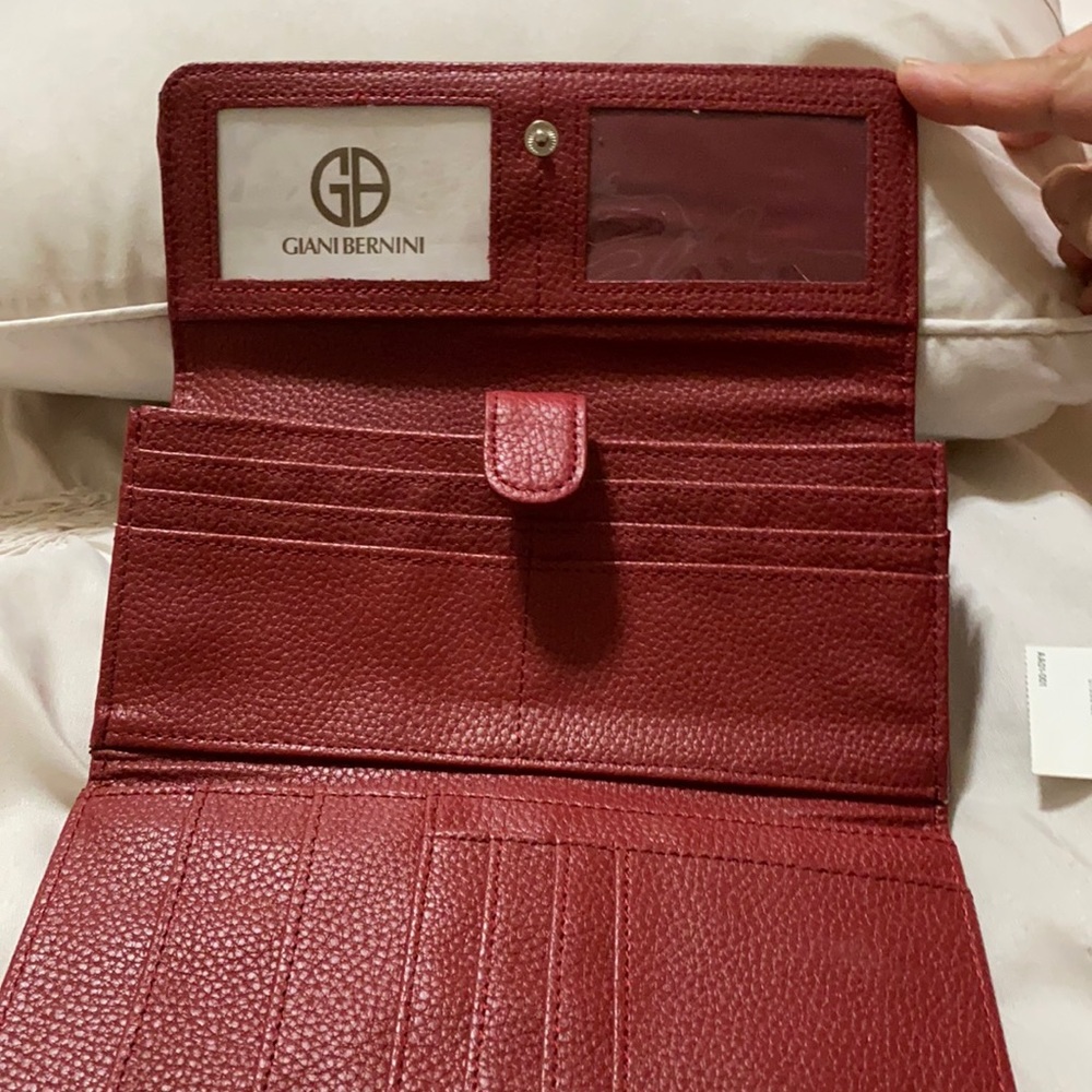 Red wallet used  clean good condition